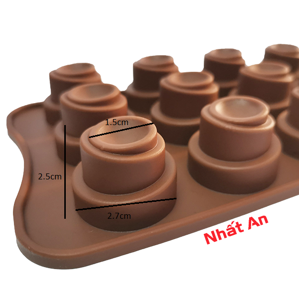 [HCM]KHUÔN SILICONE NÂU