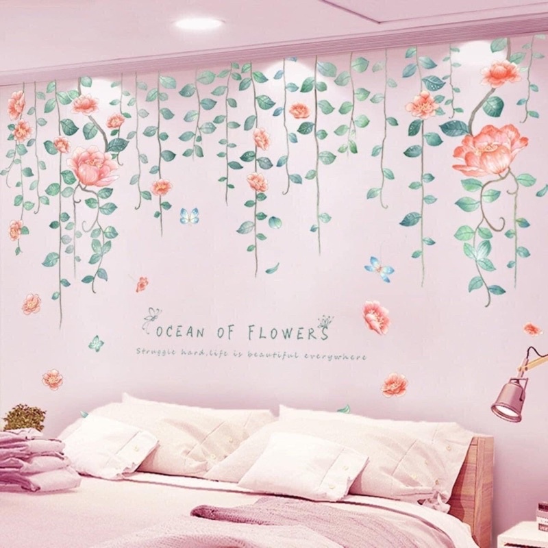 Decal dán tường nhiều mẫu xinh xắn.
