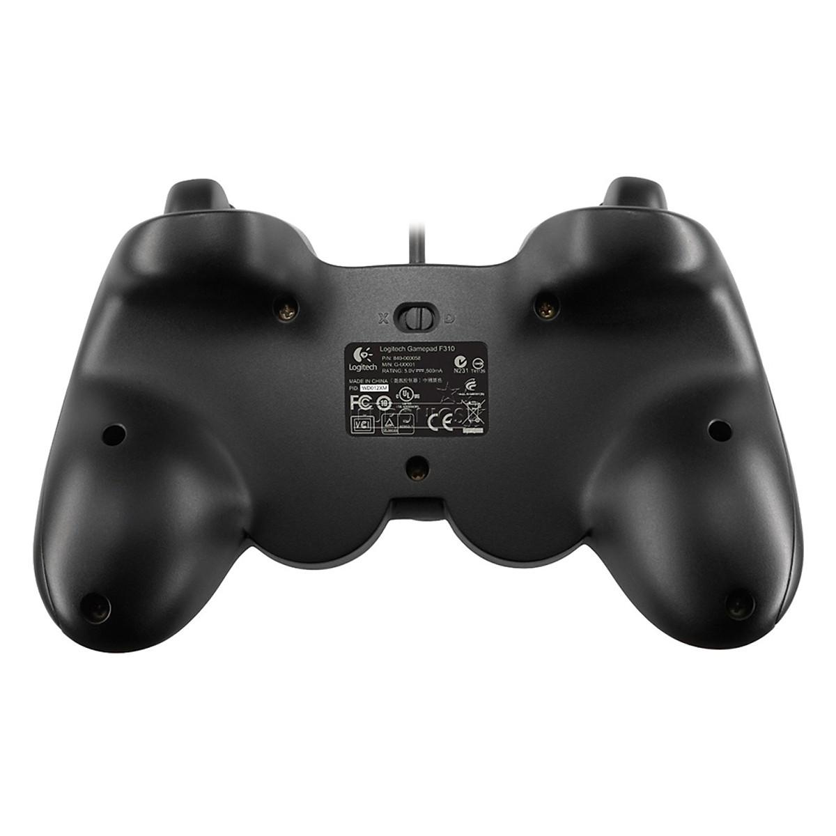 Logitech F310 wired gaming console handle-4 keys portable d-pad, compatible Android TV 1.8m wired-authentic