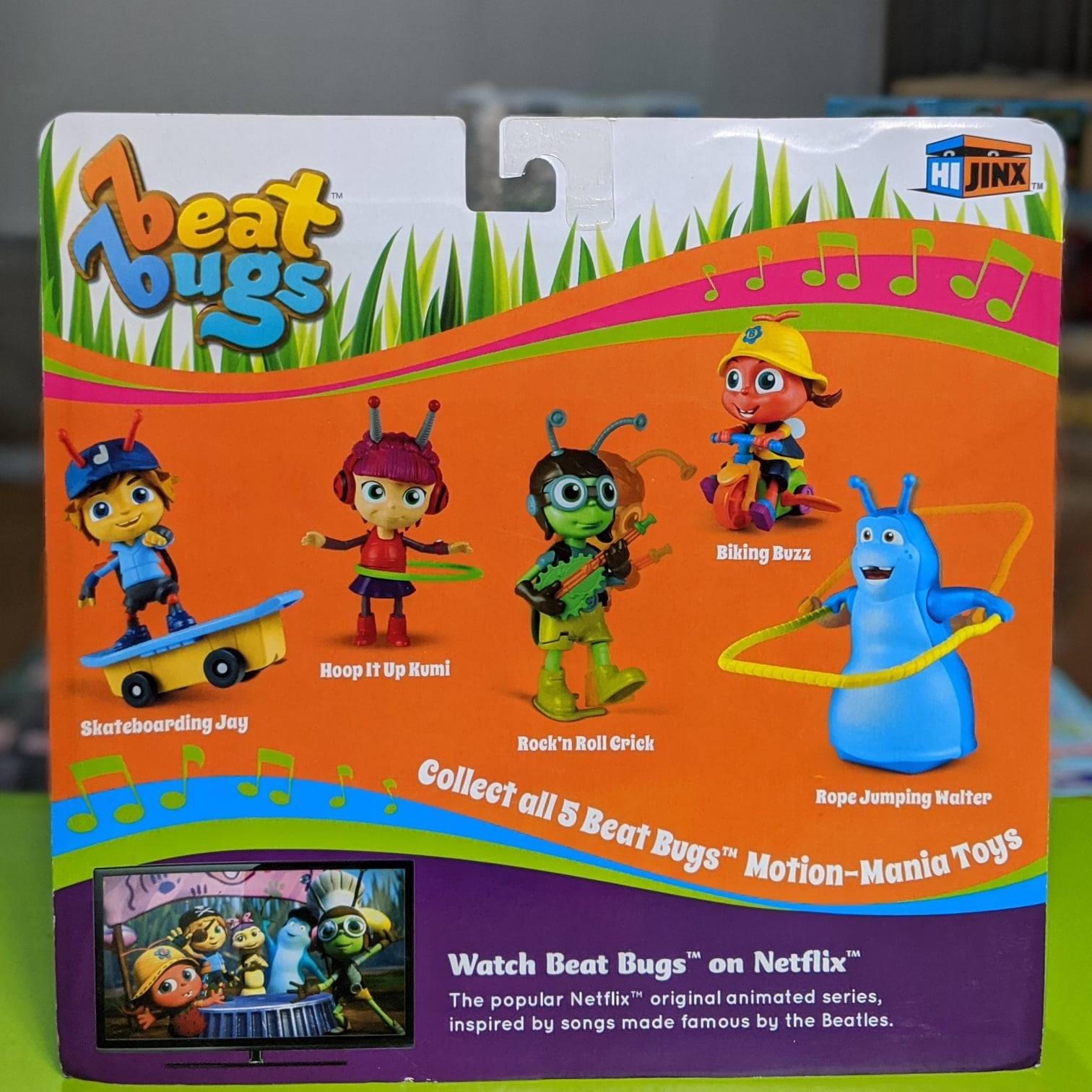 ĐỒ CHƠI BEAT BUGS LÊN DÂY CÓT CHUYỂN ĐỘNG HÀNG NHẬP MỸ