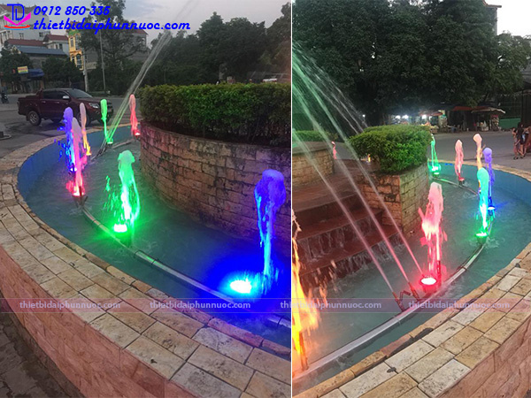 Đèn LED âm nước có đế 12w đổi màu 24VAC
