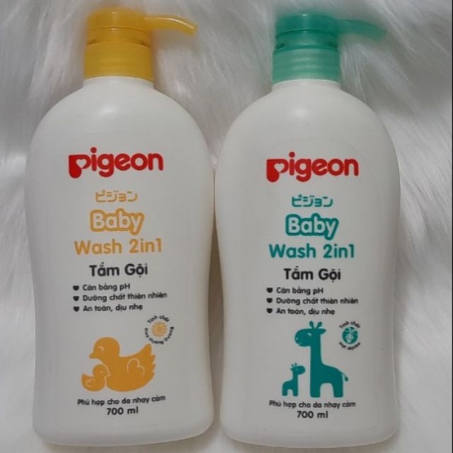 [HCM]Tắm gội pigeon 700ml