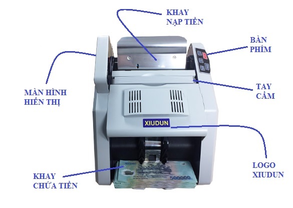 Máy Đếm Tiền XIUDUN 2300C