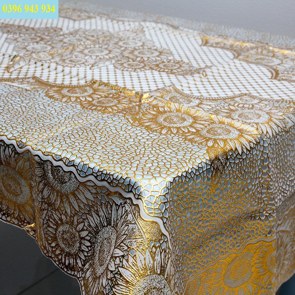 Khăn trải bàn rộng 150cm dài 228cm