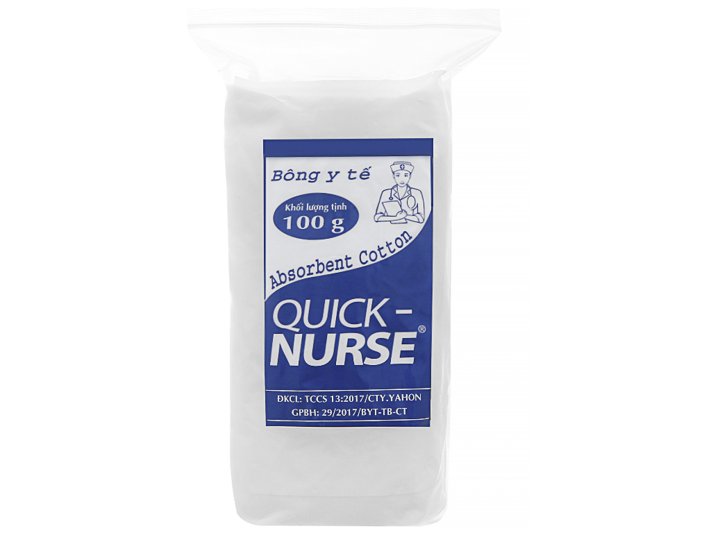 Bông cuộn y tế Quick Nurse 100g