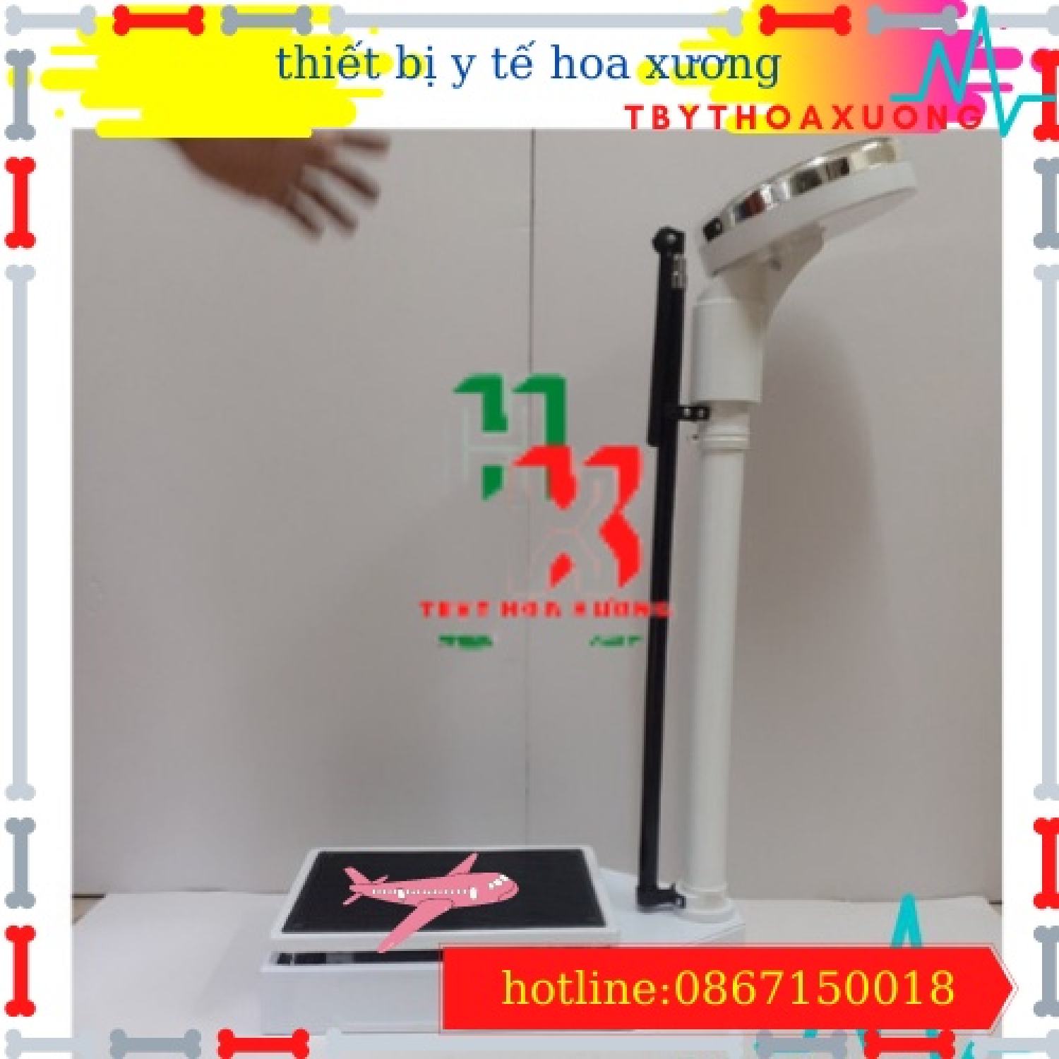 Cân Sức Khỏe Có Thước Đo Chiều Cao TZ-120 AKIKO