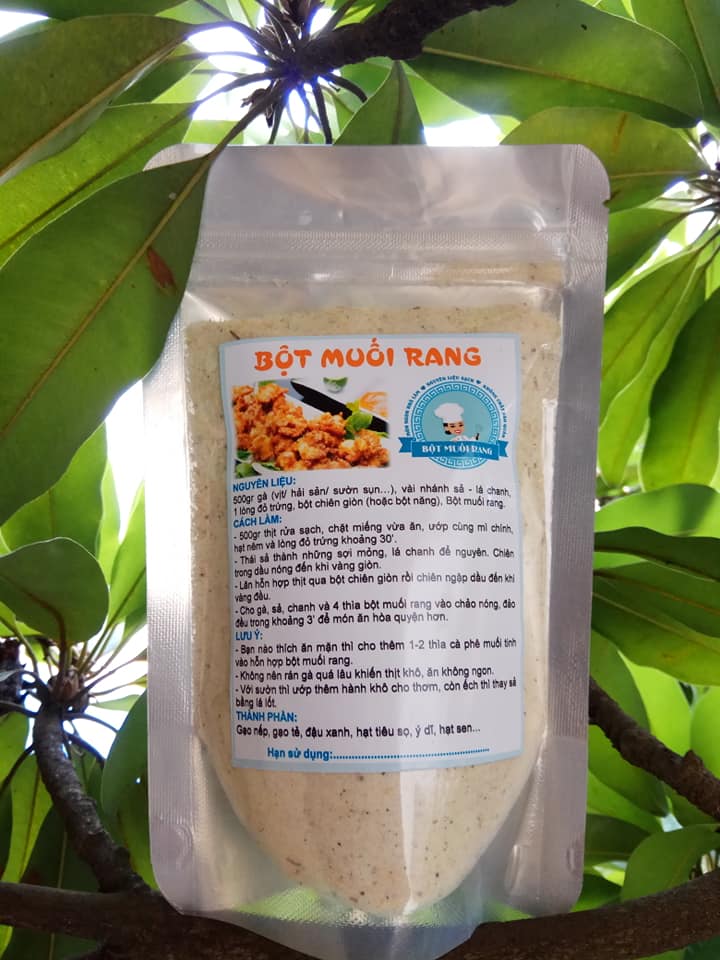 [FREESHIP đơn 49k] BỘT MUỐI RANG NHÀ LÀM-  BỘT MUỐI RANG TRÒN VỊ