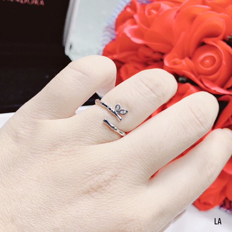Nhẫn Bạc Đốt Trúc