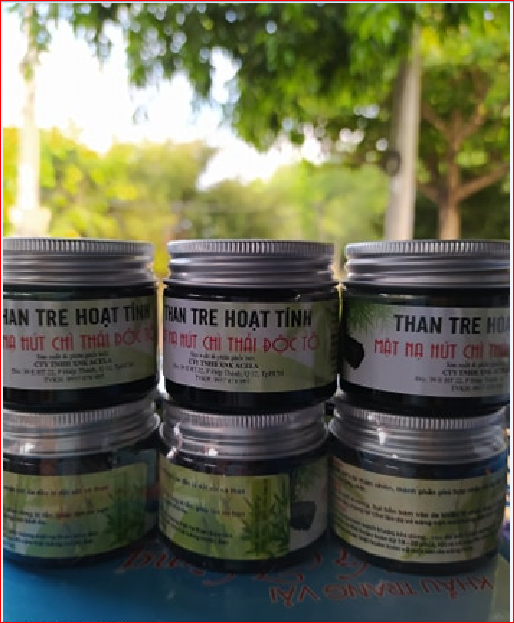 MẶT NẠ HÚT CHÌ THẢI ĐỘC TỐ THAN TRE HOẠT TÍNH
