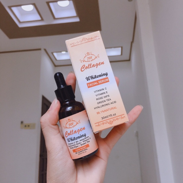 [HCM]Serum Dưỡng Trắng Da Collagen Plus 701 30ml