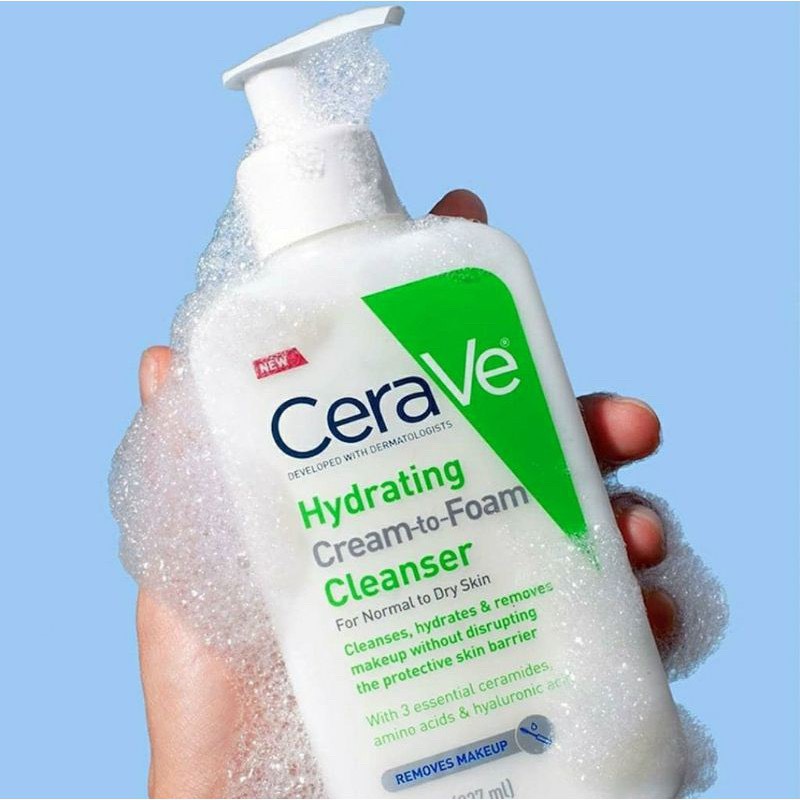 Sữa rửa mặt tẩy trang cerave 355ml