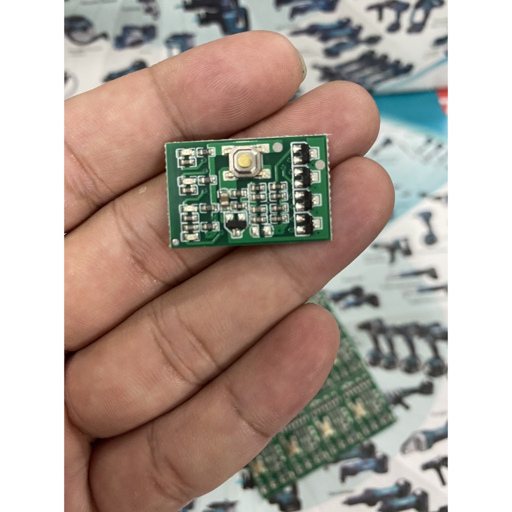 Led báo pin 5s 18v - 21v , báo pin dùng cho vỏ pin makita.