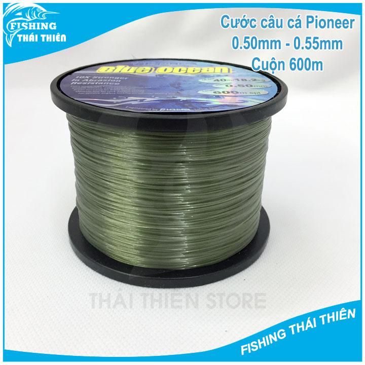 Dây cước câu cá Pioner BlueOcean cuộn 600m