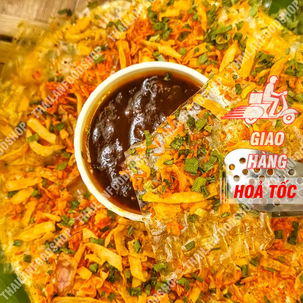 Bánh Tráng Thập Cẩm Sốt Me