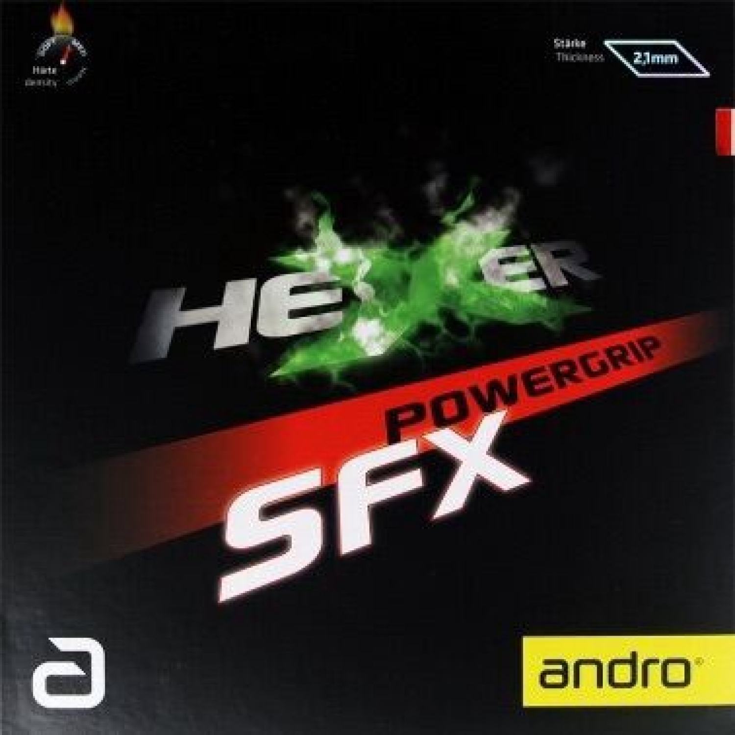 Mặt vợt bóng bàn Andro Hexer Power Grip SFX
