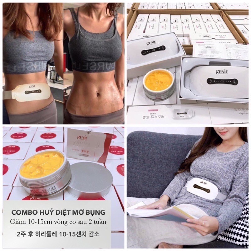 Máy massage bụng tan mỡ tại nhà SLINE PRO GENIE