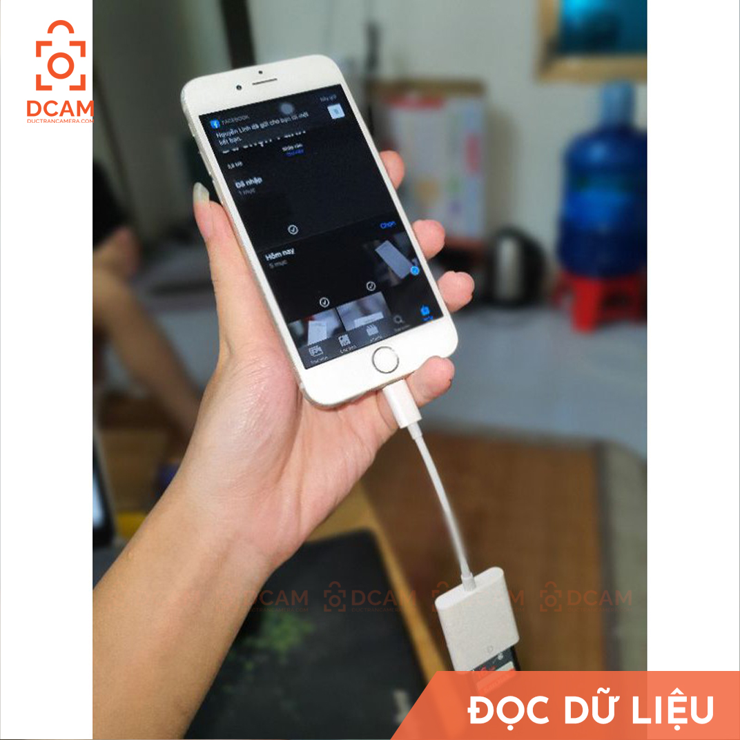THIẾT BỊ ĐỌC THẺ SD CHO IPHONE, IPAD, IPOD