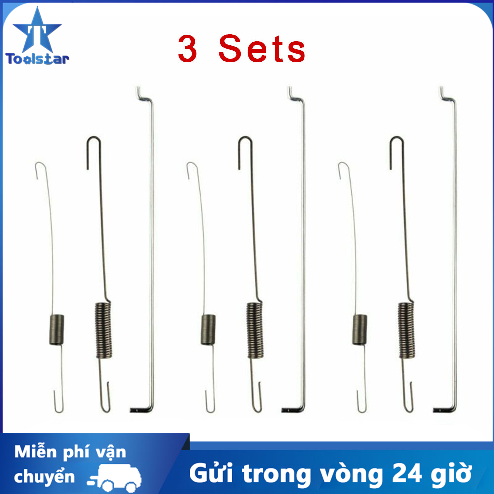 Toolstar 3Sets Throttle Governor Rod Spring for Honda GX120 GX140 GX160 GX200 5.5 6.5HP