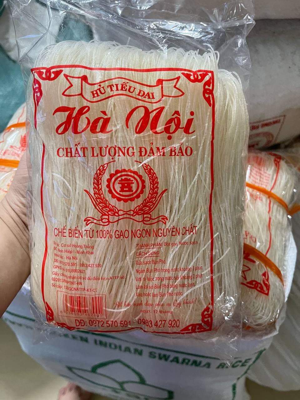 1kg bún khô, hủ tiếu khô