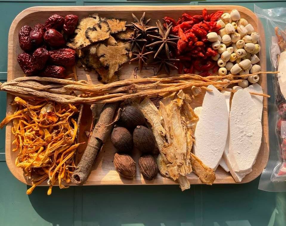 Nguyên Liệu Nấu Canh Bào Ngư