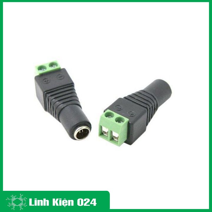 Jack nối nguồn DC cái 5.5x2.1mm