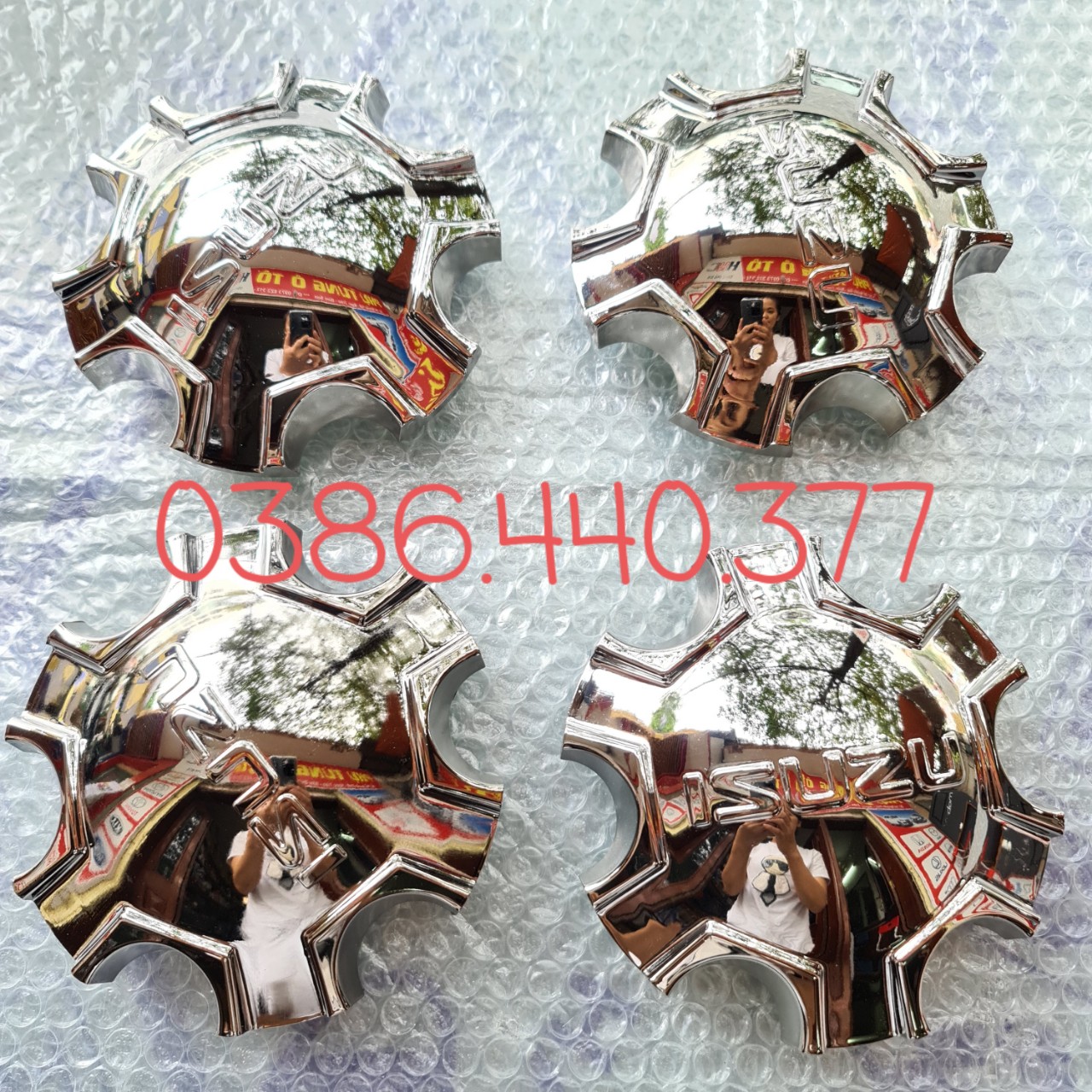 Nắp chụp lazang Isuzu Hilander (Giá 1 Chiếc) Xịn
