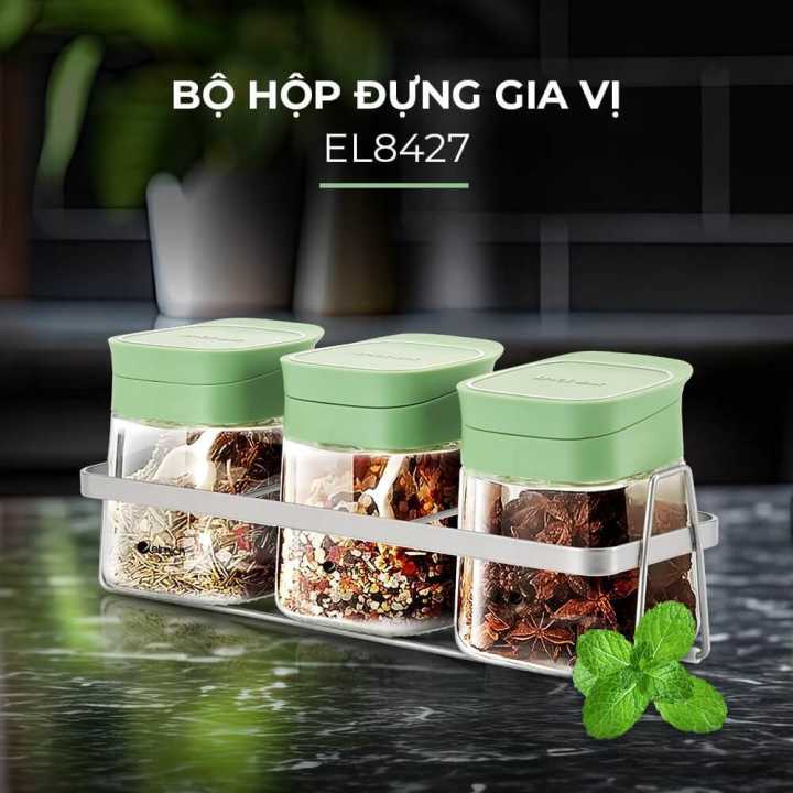 (Chỉ 25-29.10)Bộ 3 hộp đựng gia vị giá…
