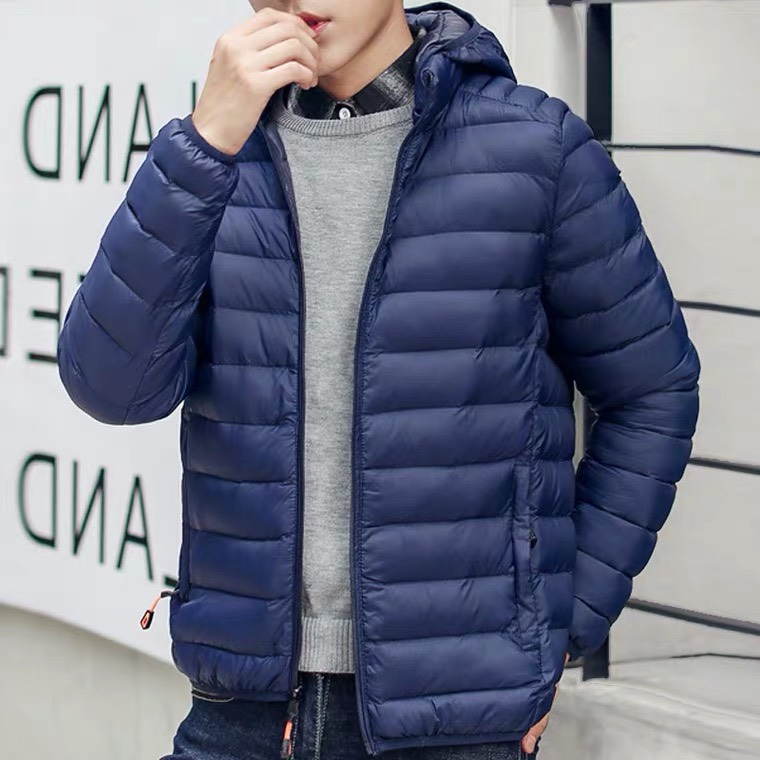 [25-27.4 Hoàn tiền 15%] ÁO PHAO NAM CÓ NÓN LÓT LÔNG CỪU SIÊU ẤM-JUNA STORE 24H