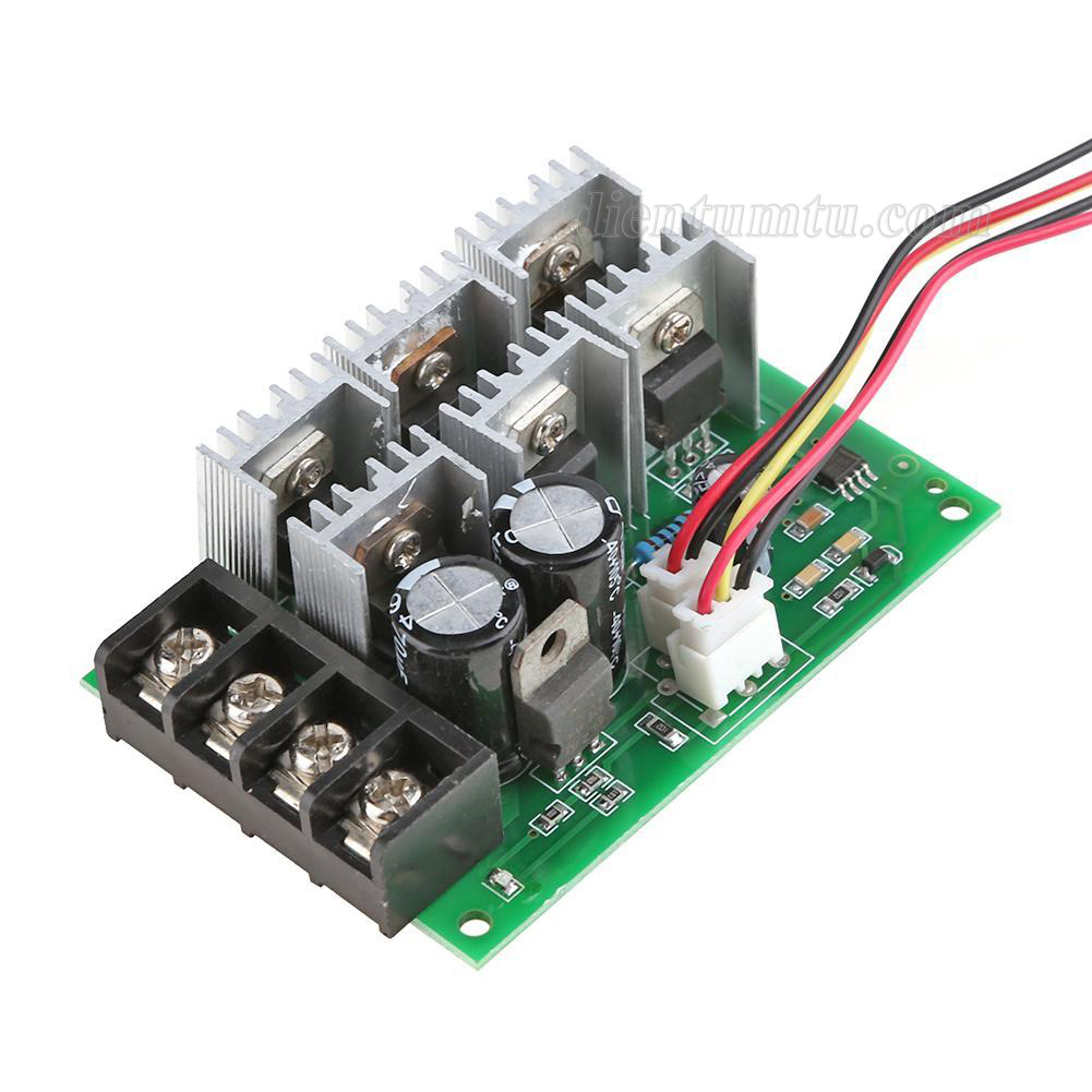 Mạch điều khiển tốc độ động cơ DC PWM 12V - 55V 40A (Mạch Băm Xung PWM)