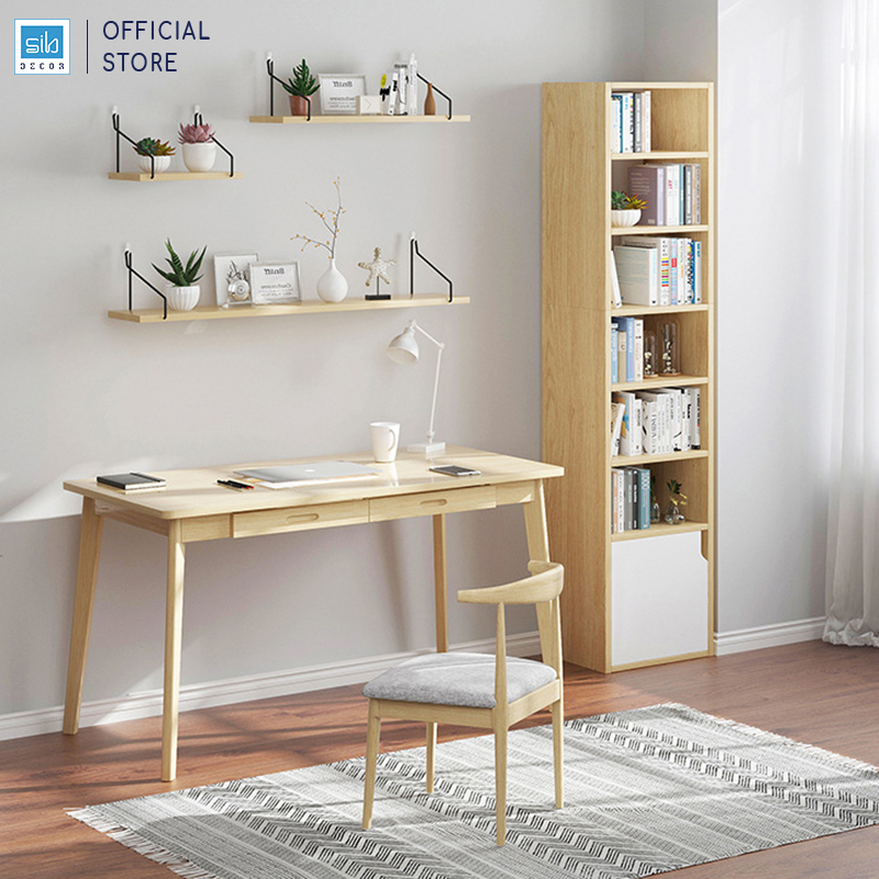 Kệ Gỗ Nhiều Tầng Đơn Giản Mà Đẹp SIB Decor KSG44