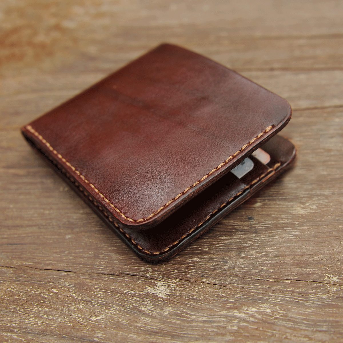 Ví da nam cao cấp ,100% được làm từ da bò nhập khẩu tại mỹ,đò da handmade