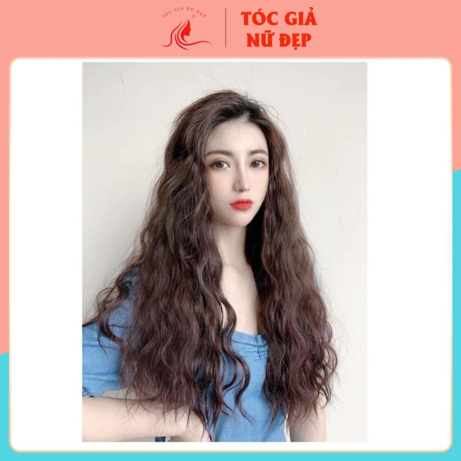 Tóc giả kẹp u xù U08A