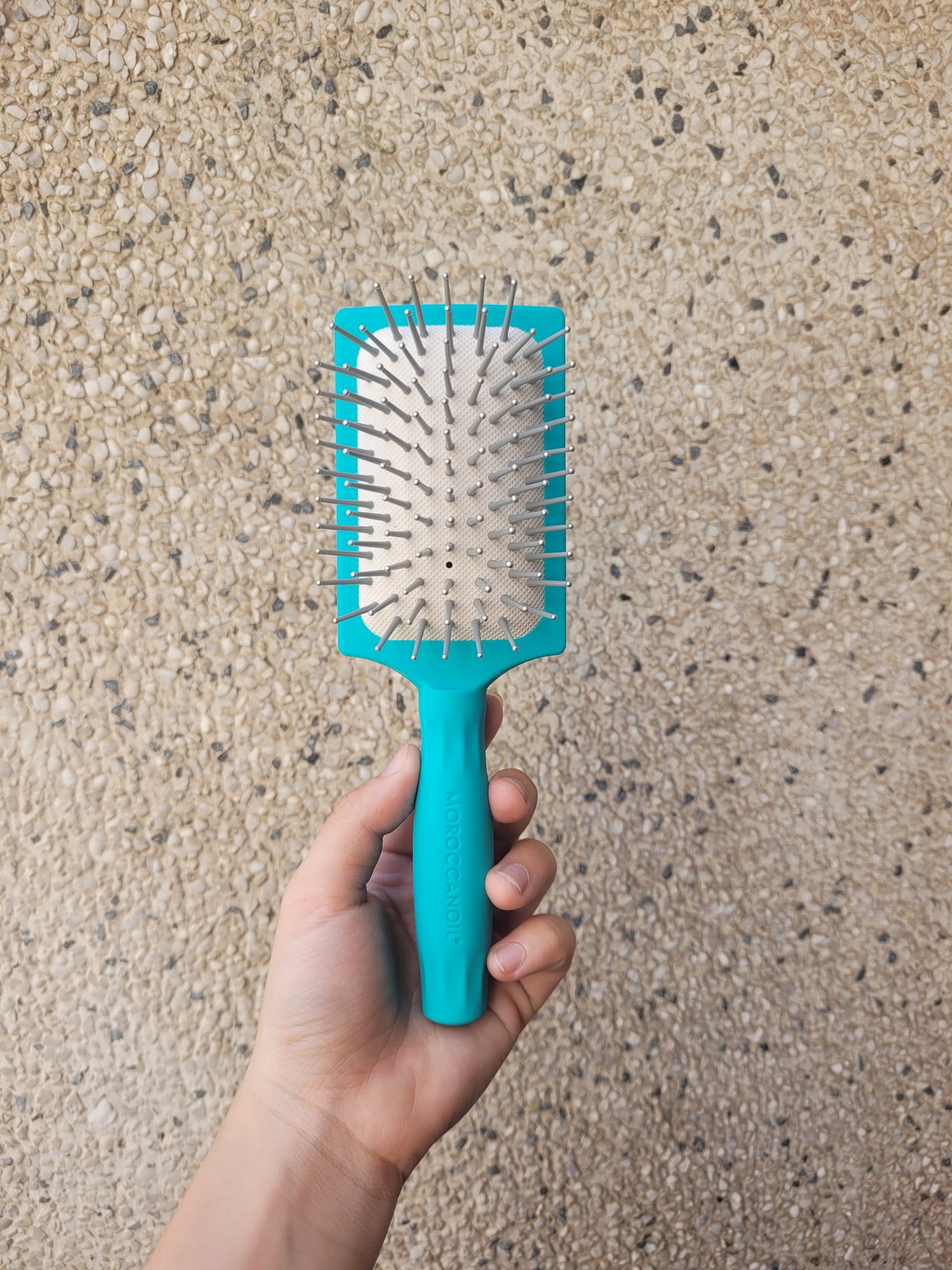 Set Tinh Dầu Moroccanoil 100ml Và Lược Paddle Mini