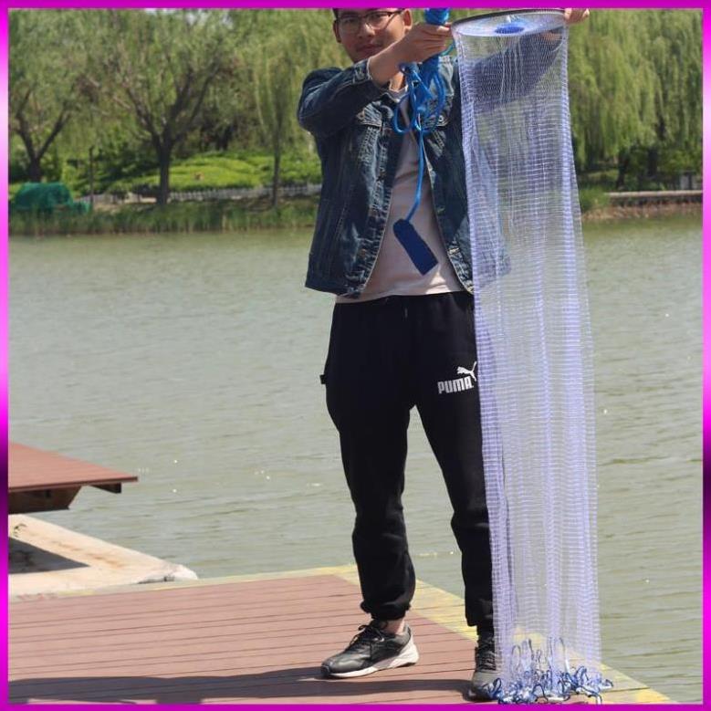 🐟 Chài Cước Rút Thái Lan Cao Cấp bung 4m2 🐟