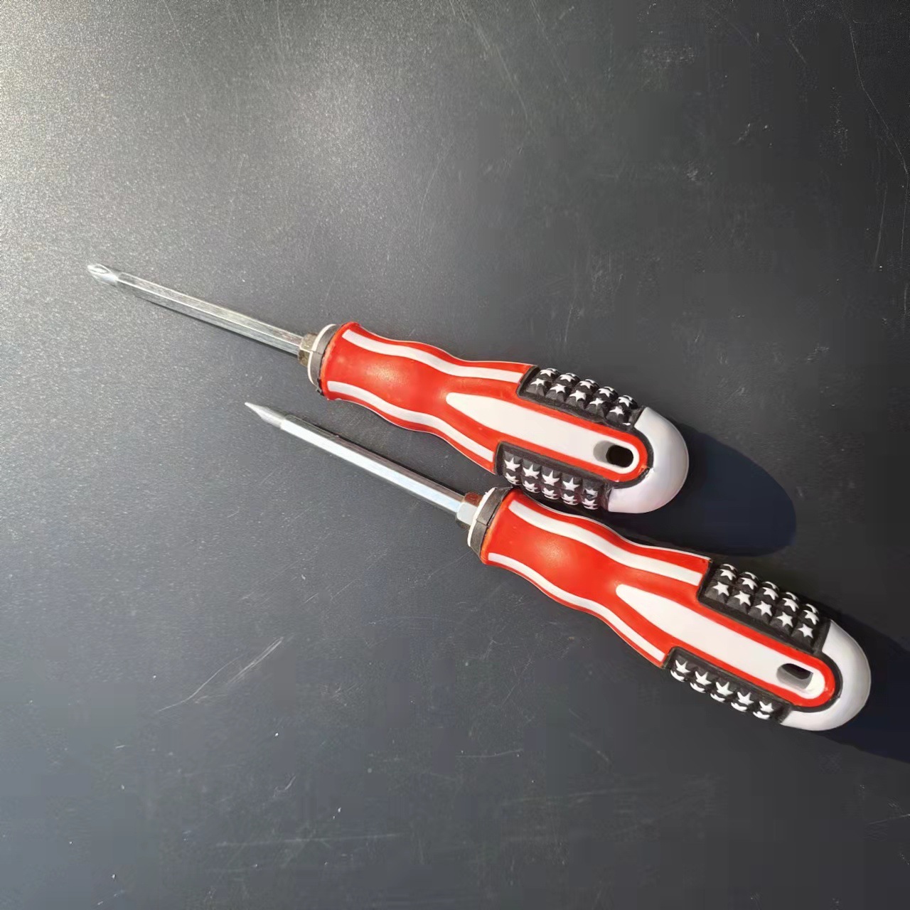 Tô vít đổi đầu ( 2 đầu ) Cờ MỸ thân 6mm
