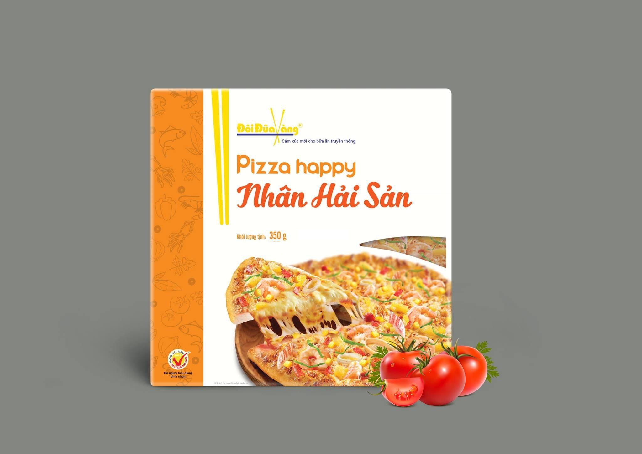 [HCM]Pizza Tonda ( Pizza nhân hải sản) 350gr/hộp