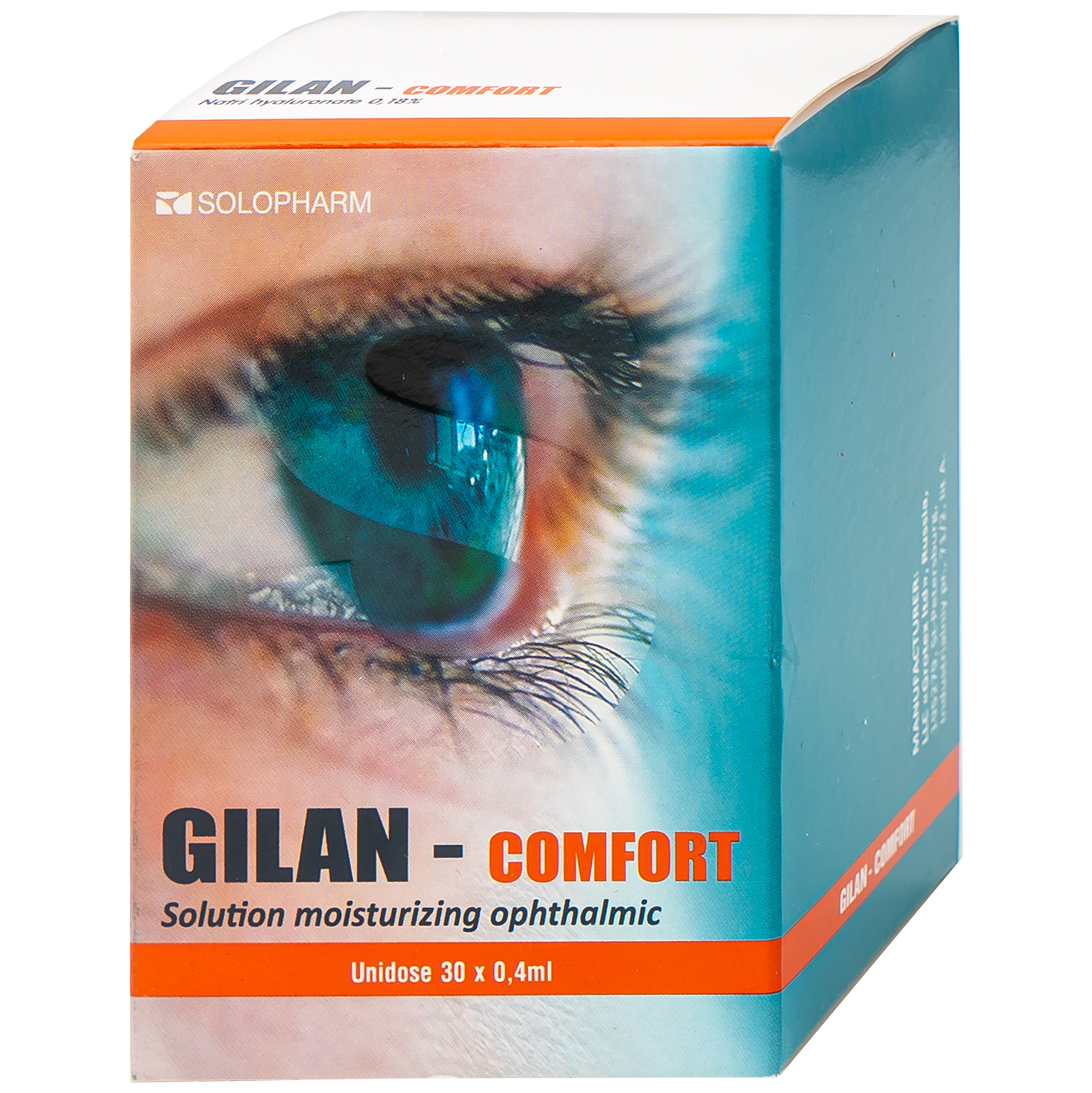 [Free ship + Quà Tặng] Dung dịch nhỏ mắt Gilan Ultra Comfort 0.3% (Hộp 30x0.4ml)