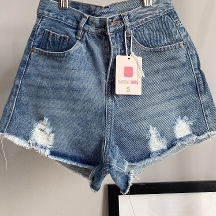 [HCM]QUẦN SHORT JEAN NỮ CHẤT BÒ MẪU MỚI BINSTORE94 BS992