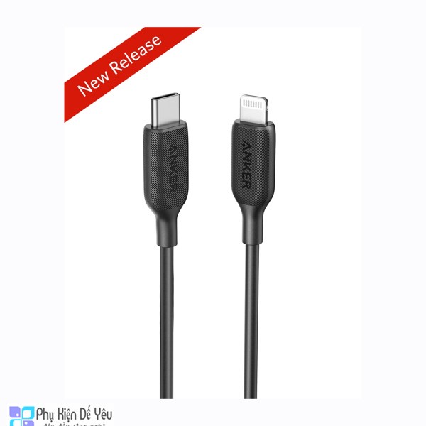 Cáp Anker Powerline III USB C to Lightning 1.8m - A8833 [CHÍNH HÃNG PHÂN PHỐI, BẢO HÀNH 2 NĂM]
