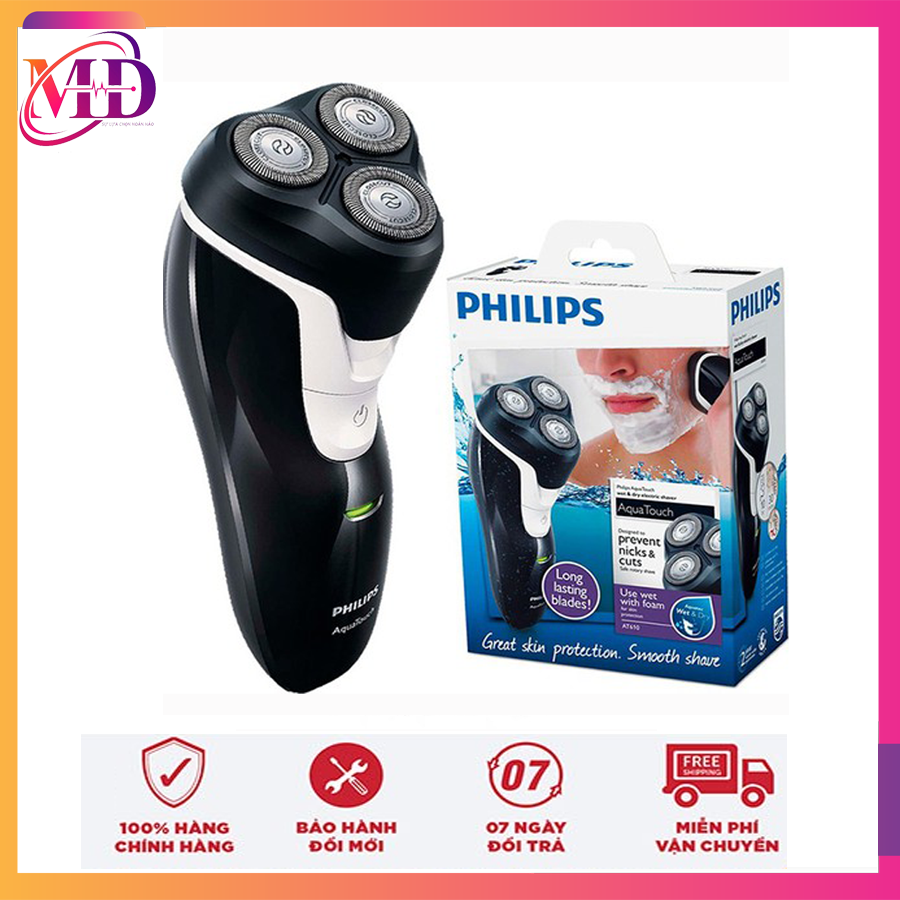 Máy cạo râu cao cấp Philips AT610 (Đen)
