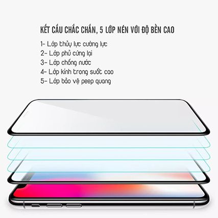 Miếng dán cường lực Remax WK Kingkong full màn hình cho iPhone 7/7plus/8/8plus/plus/x/xr/xs/xsmax/11/11promax/12/13/14/pro/max/promax - Hãng Phân Phối Chính Thức