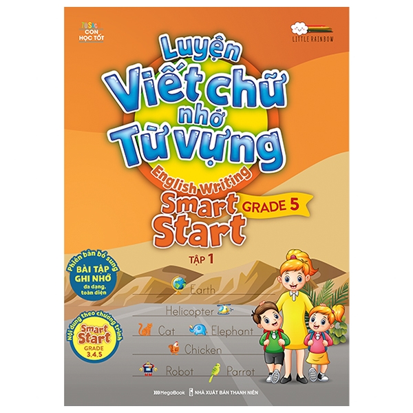 Fahasa - Luyện Viết Chữ Nhớ Từ Vựng - English Writing Smart Start Lớp 5 - Tập 1