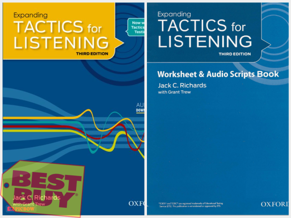 Tactics for Listening Expanding 3rd 2010 (Combo 2 cuốn Students Book + Worksheet, Audio Script)