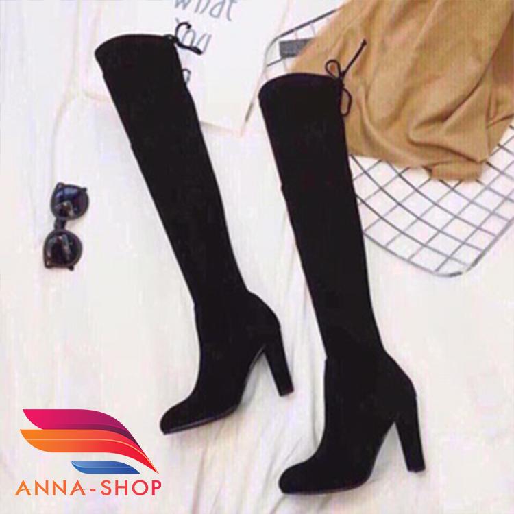 Bốt Đùi Gót Trụ 7p Siêu Hót