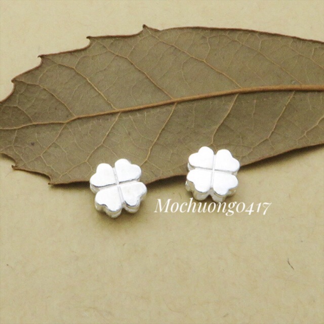 [S925] Charm cỏ 4 lá - MH092