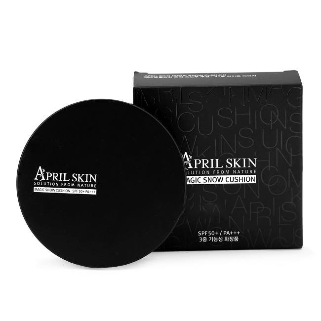 Phấn nước April Skin Magic Snow Cushion Hàng Hàn Quốc 15g (Mọi loại da)