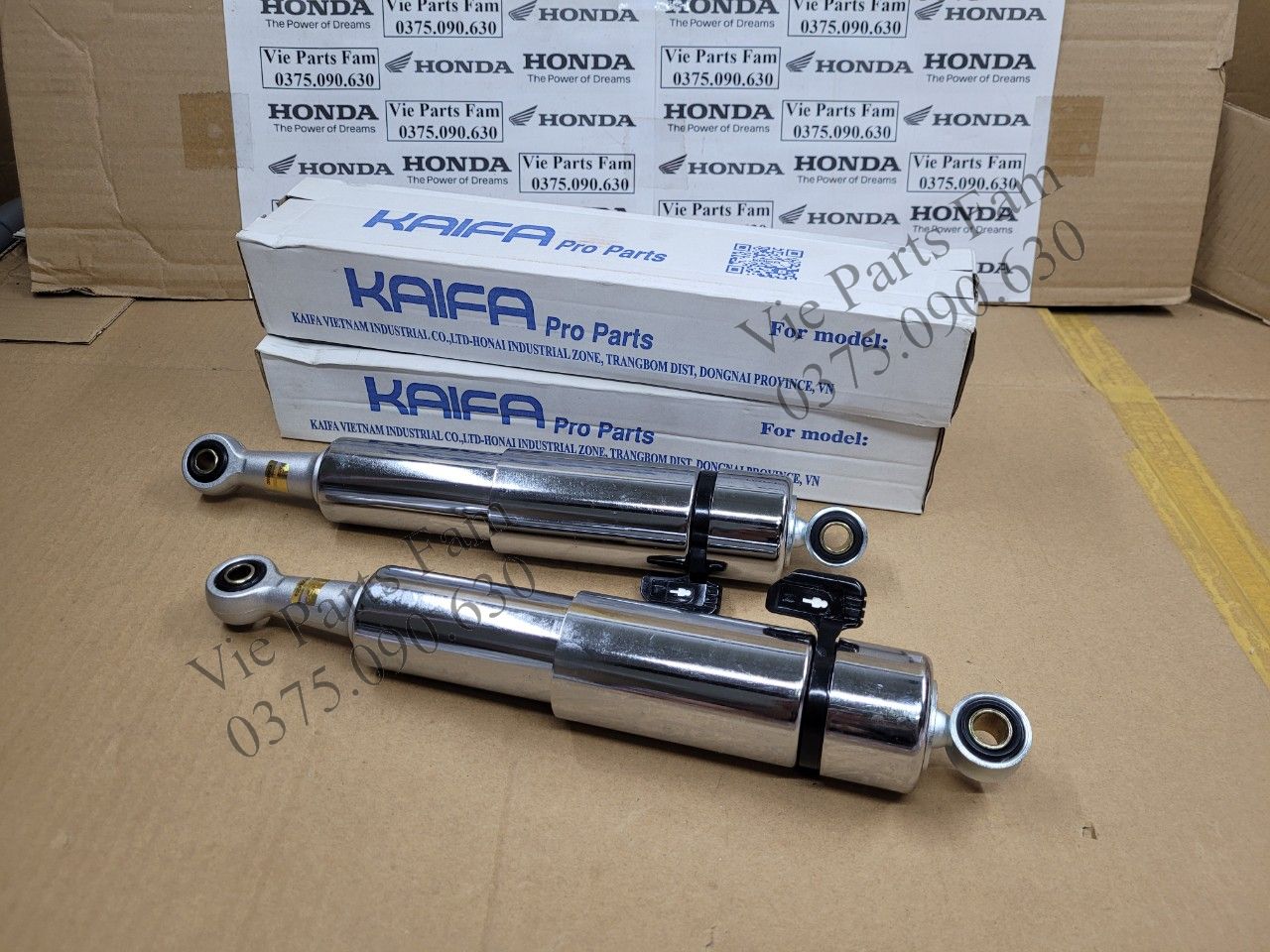 Phuộc sau Dream II, Dream Thái, Dream Việt, Chính hiệu Kaifa