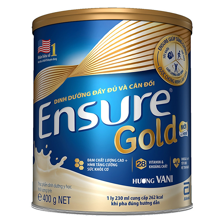Sữa bột abbott ensure 400g (chính hãng)