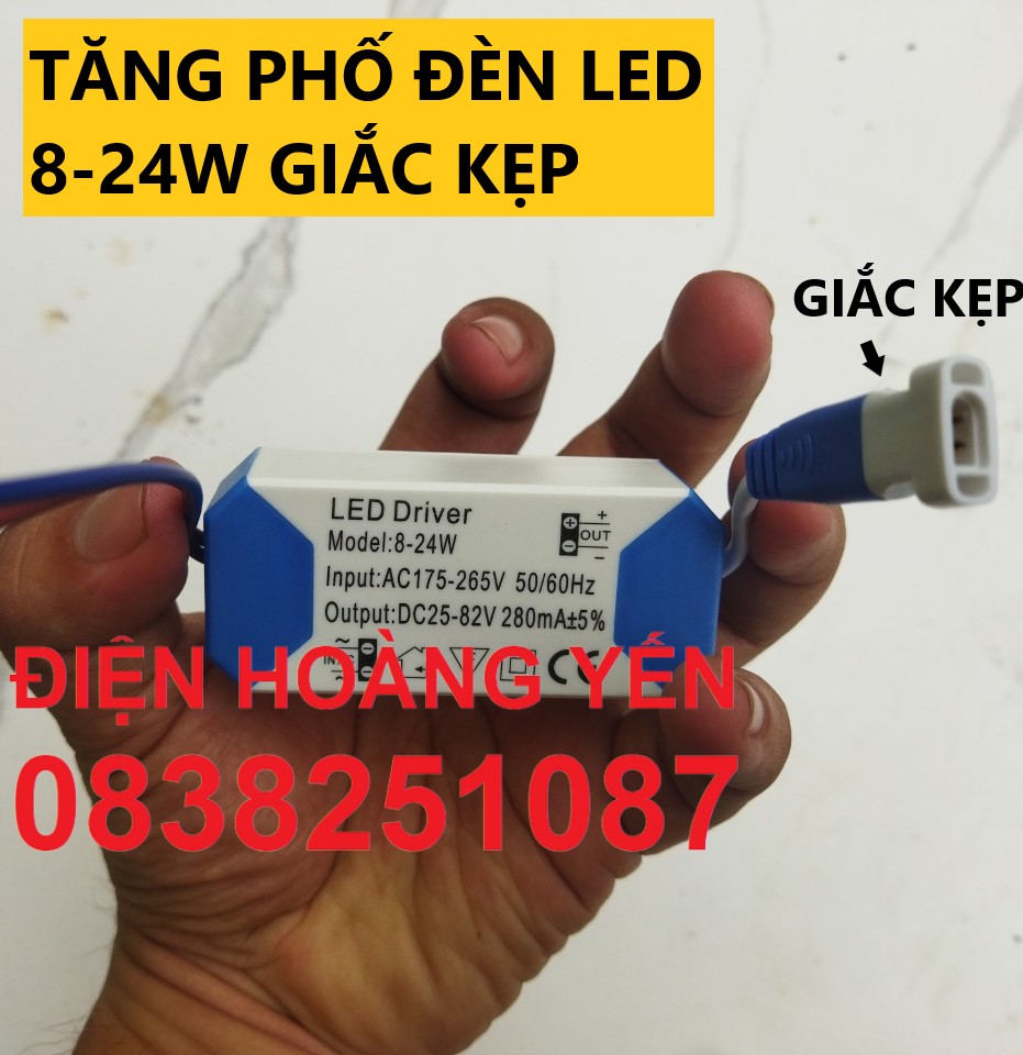 [HCM]tăng phô(driver) 8-24w