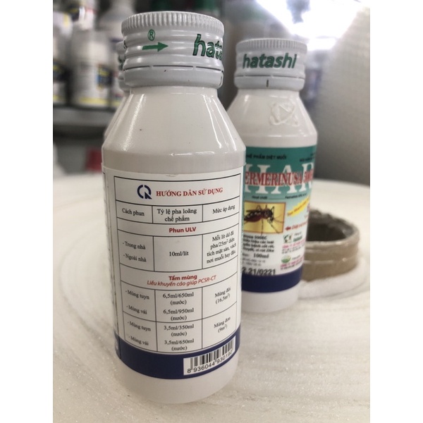 [ Thuốc diệt muỗi Har Permerinusa 500Ec - chai 100ml ]